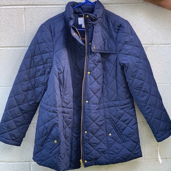 Charter Club Jackets & Blazers - Navy blue Charter Club Plus Jacket